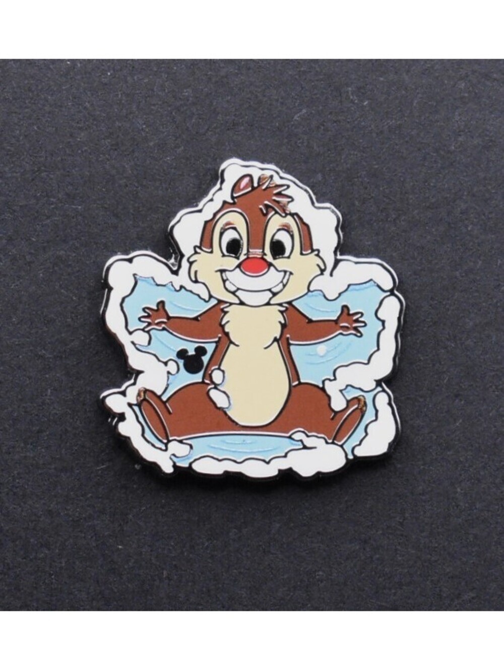 Disney DLR Winter Dale Enjoys Seasons Holidays Snow Angel Hidden Mickey Pin (C6)